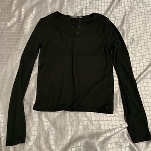 Nasty Gal Semi-Cropped Long Sleeve